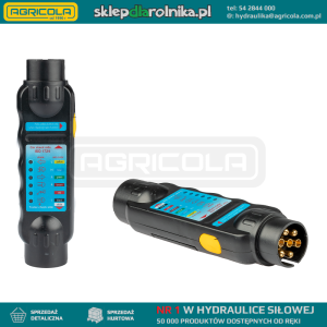 Elektroniczny tester 7-pinowego gniazda elektrycznego