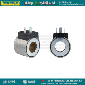Cewka 24V do elektrozaworów CETOP 03 NG6 z trzpieniem 23mm