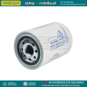 Wkład puszkowy filtra hydraulicznego liniowego powrotnego typ: AMF 301 CV Sofima