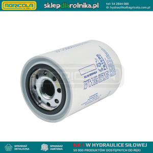 Wkład puszkowy filtra hydraulicznego liniowego powrotnego typ: AMF151 CV Sofima
