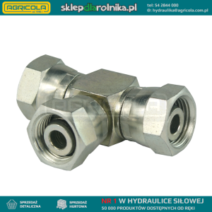 Złącze hydrauliczne trójnik typu: AAA wszystkie gwinty M14x1.5