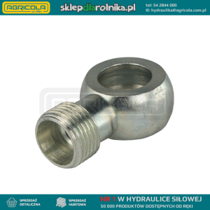 Przyłącze hydrauliczne z korpusem oczkowym typu banjo gwint: M14x1.5 oczko na śrubę: 16mm wysokość korpusu: 14mm