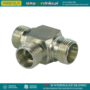 Złącze hydrauliczne trójnik typu: BBB wszystkie gwinty M16x1.5