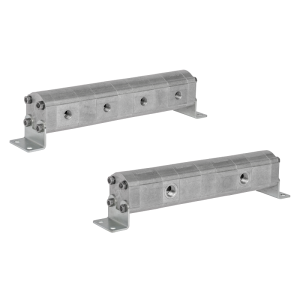 Precyzyjny zębaty dzielnik strumienia oleju GR10 4x3,2cm3 2xIN - 4xOUT bez zaworów wyrównujących. Zakres przepływu oleju na wejściu: 15,2 - 43,2L/min.