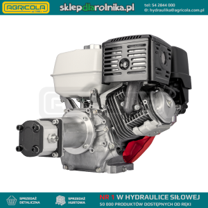 Silnik spalinowy Honda GX390 UT2QXQ4OH z pompą GR2 6cm3