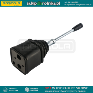 Joystick bez przycisku przykręcany do rozdzielacza hydraulicznego P40 Badestnost