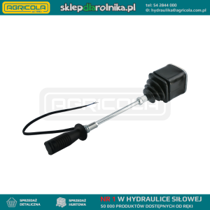 Joystick z dwoma przyciskami przykręcany do rozdzielacza hydraulicznego P40 Badestnost