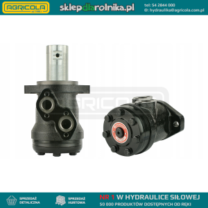 Silnik hydrauliczny BMR 25 z wałkiem 32mm i tuleją na wałek