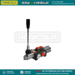 Rozdzielacz hydrauliczny 1 sekcyjny 40L z sekcją pływającą