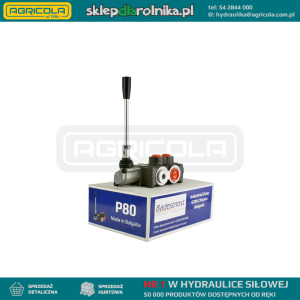 Rozdzielacz hydrauliczny 1 sekcyjny 80L
