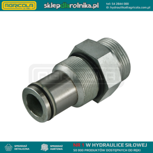 Tuleja ciśnieniowa  do rozdzielacza hydraulicznego P80 Badestnost