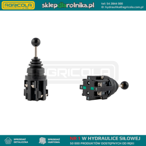 Joystick elektryczny pięciopozycyjny monostabilny, otwór montażowy 30mm