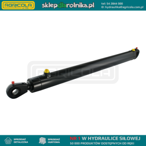 Cylinder siłownik hydrauliczny dwustronnego działania długość: 870mm skok: 630mm CJ2F-50/40/630