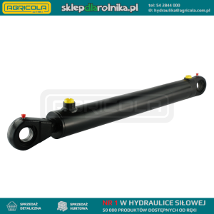 Cylinder siłownik hydrauliczny dwustronnego działania długość: 980mm skok: 630mm CJ2F-80/45/630 U40