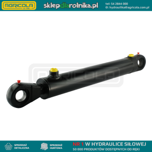 Cylinder siłownik hydrauliczny dwustronnego działania długość: 780mm skok: 500mm CJ2F-63/36/500 U35