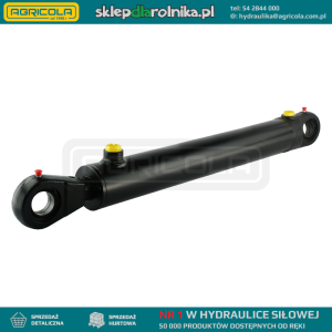Cylinder siłownik hydrauliczny dwustronnego działania długość: 840mm skok: 500mm CJ2F-80/45/500 U40