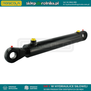 Cylinder siłownik hydrauliczny dwustronnego działania długość: 680mm skok: 400mm CJ2F-63/36/400 U35