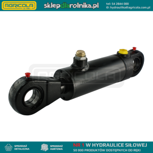 Cylinder siłownik hydrauliczny jednostronnego działania długość: 350mm skok: 90mm CJF-63/36/90 U35
