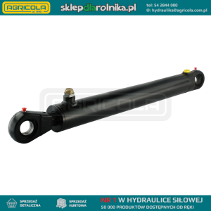 Cylinder siłownik hydrauliczny jednostronnego działania długość: 1182mm skok: 900mm CJF-63/36/900 U35
