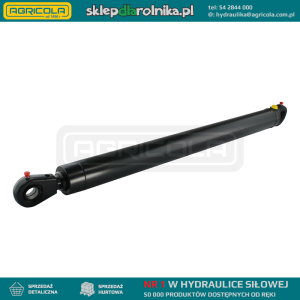 Cylinder siłownik hydrauliczny jednostronnego działania do tura długość: 870mm skok: 630mm CN-40/630