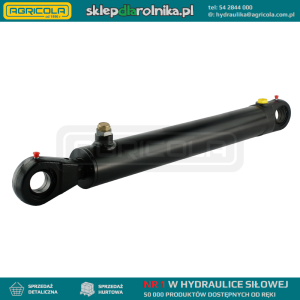 Cylinder siłownik hydrauliczny jednostronnego działania długość: 910mm skok: 630mm CJF-63/36/630 U35