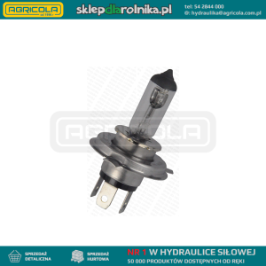 ŻARÓWKA REFLEKTOROWA 12V H4 60/55W PIÓRKA
