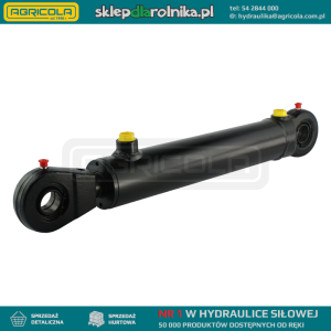 Cylinder siłownik hydrauliczny dwustronnego działania długość: 610mm skok: 400mm CJ2F-40/22/400 U25