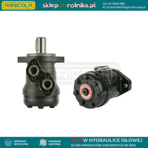 Silnik hydrauliczny BMR chłonność: 36cm3/obr obroty: 1110obr/min z pogrubionym wałkiem 32mm