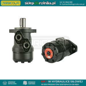 Silnik hydrauliczny BMR chłonność: 125cm3/obr obroty: 480obr/min z pogrubionym wałkiem 32mm