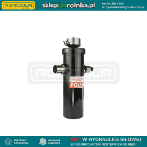 Cylinder siłownik hydrauliczny teleskopowy 90/4/984 skok 984mm - bez kołyski