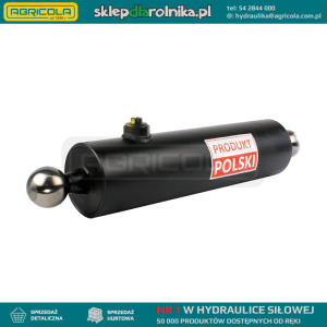 Cylinder siłownik hydrauliczny teleskopowy do przyczepy HL6011 skok: 500mm