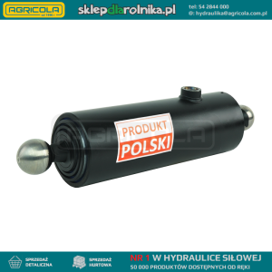 Cylinder siłownik hydrauliczny teleskopowy do przyczepy HL8011 skok: 580mm
