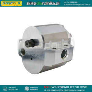 Pompa hydrauliczna aluminiowa do ciągnika Ursus C-360, C-360-3P. Wzmocnione ciśnienie do 16MPa wzmocniona wydajność do 40L/min