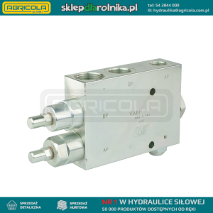 Zawór odciążający VABP 3/8" 60L/min(40+20) 300bar