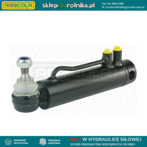 Cylinder siłownik wspomagania MF 255 Ursus 3512 skok 143mm CJ-SO1-40/22/143