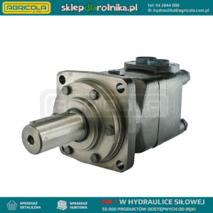 Silnik hydrauliczny BMT chłonność: 800cm3/obr obroty: 154obr/min moc: 1520Nm