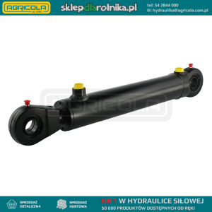 Cylinder siłownik hydrauliczny dwustronnego działania długość: 732mm skok: 500mm CJ2F-50/28/500 U25