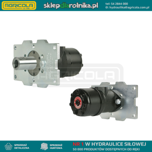 Silnik hydrauliczny BMR chłonność: 160cm3/obr obroty: 375obr/min z płytą i tuleją