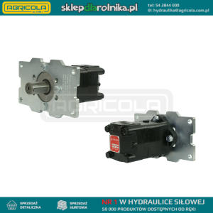 Silnik hydrauliczny SMS chłonność: 160cm3/obr obroty: 475obr/min z płytą
