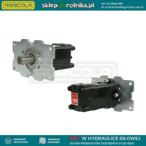 Silnik hydrauliczny SMS chłonność: 250cm3/obr obroty: 310obr/min z płytą