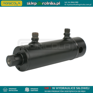 Cylinder siłownik hydrauliczny dwustronnego działania długość: 178mm skok: 60mm CJ2F-40/22/60 do lanc opryskiwacza