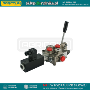 Rozdzielacz Galtech Q25 40L 1 sek 12V + dźwignie