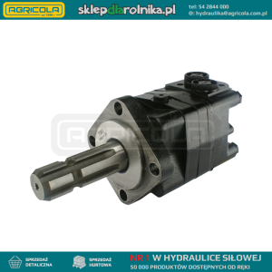 Silnik hydrauliczny SMS chłonność: 125cm3/obr obroty: 600obr/min