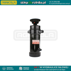 Cylinder siłownik hydrauliczny teleskopowy 125/4/1600 skok: 1600mm - bez kołyski