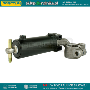 Cylinder siłownik hydrauliczny wspomagania z mocowaniem MF 4-cylindrowy oraz URSUS 4512
