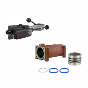 Rozdzielacz hydrauliczny 42371011 Hydrolider montowany pod siedzenie w C-330  w komplecie ze wzmocnionym zestawem naprawczym