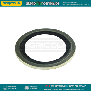Uszczelka metalowo-gumowa 13.2x20 1/4"