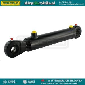Cylinder siłownik hydrauliczny dwustronnego działania długość: 280mm skok: 70mm CJ2F 40/22/70 U25