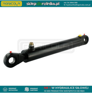Cylinder siłownik hydrauliczny jednostronnego działania długość: 870mm skok: 630mm CJF 63/36/630 U25