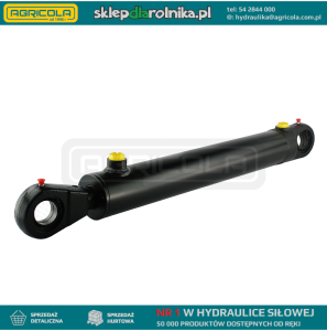 Cylinder siłownik hydrauliczny dwustronnego działania długość: 780mm skok: 500mm CJ2F 63/36/500 U35